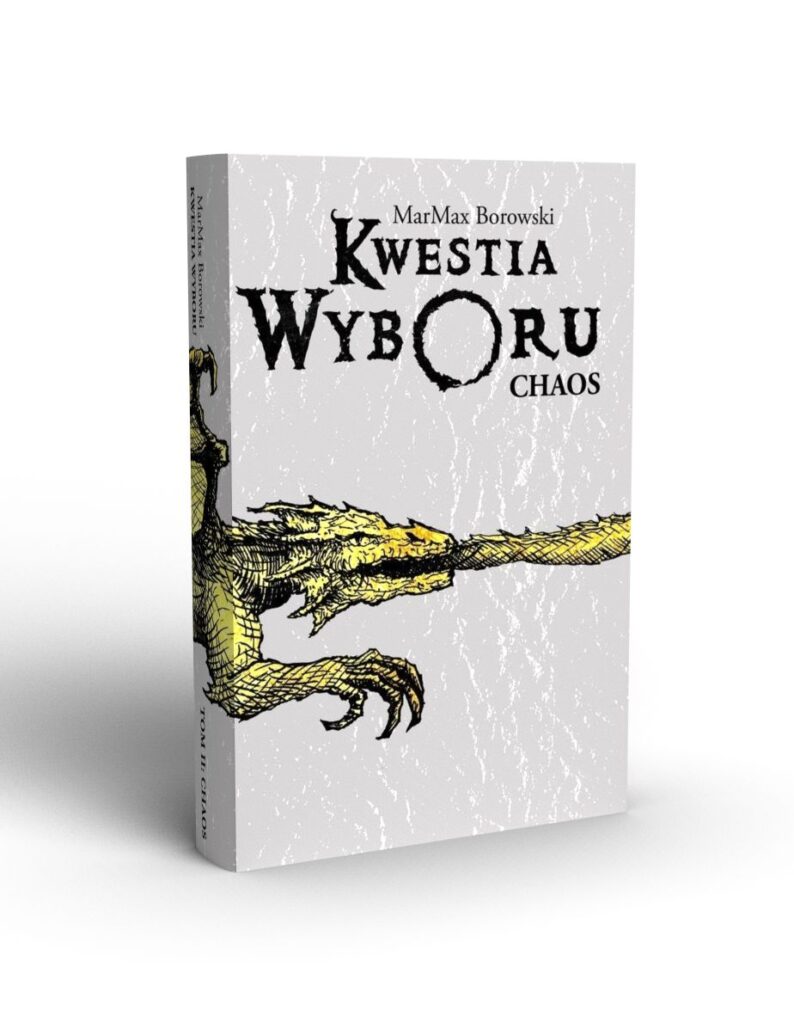chaos okładka 3d